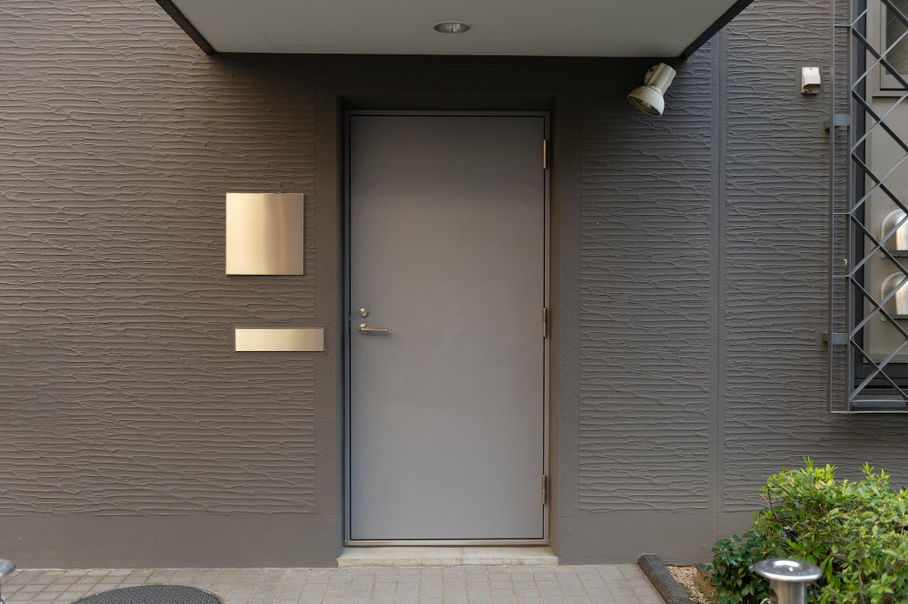 Virginia Beach Solid Steel Front Door